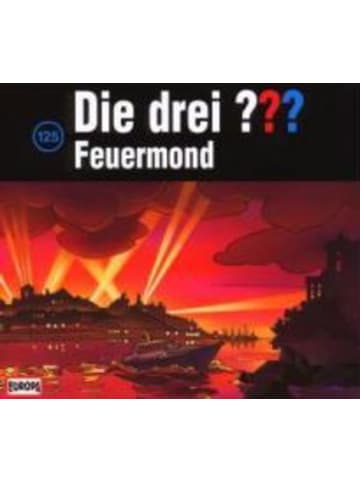 Sony Music Entertainment Die drei ??? 125. Feuermond (drei Fragezeichen) 3 CDs