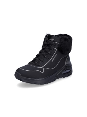 Skechers Schnürboot UNO Rugged Fall Shimmer in Schwarz