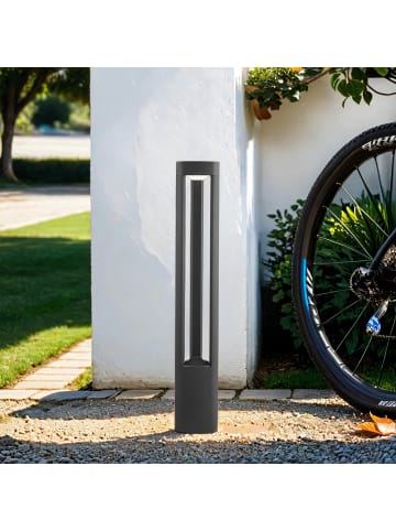 Licht-Erlebnisse Wegeleuchte EEK G (B)15 x (L)15 x (H)50 cm in GrauGrau