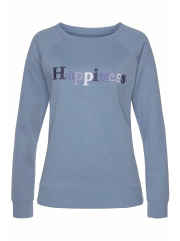 H.I.S Sweatshirt in blue