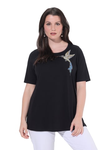 Ulla Popken Shirt in schwarz