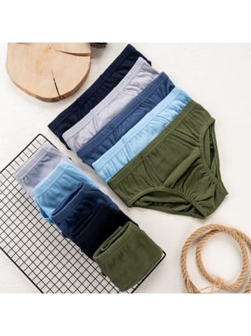 LOREZA 10er Set Slips- Basics - Bunt