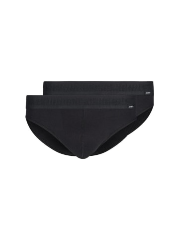 Skiny Slip 2er Pack in Schwarz