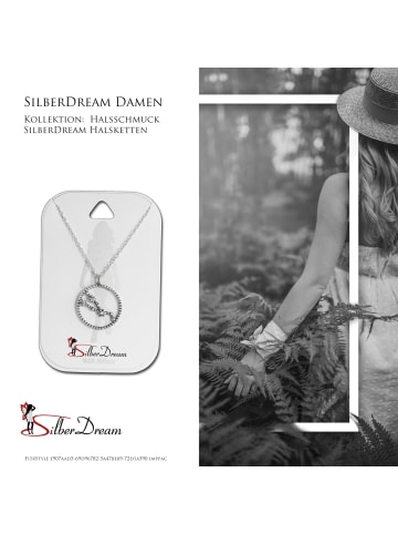 SilberDream 925  Silber Damen SilberDream Halsketten Sternbild Stier  ca. 42cm und 45cm