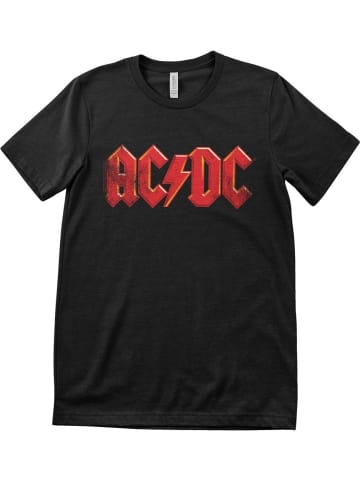 AC/DC T-Shirt "Distressed Logo T-Shirt" in Schwarz