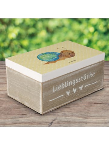 Mr. & Mrs. Panda Aufbewahrungsbox Schnecke Sir ohne Spruch in Gelb Pastell