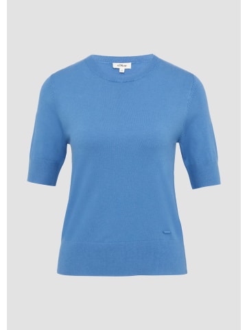 s.Oliver Strickpullover in 5513_azurblau
