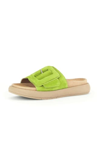 Gabor Pantoletten in grün
