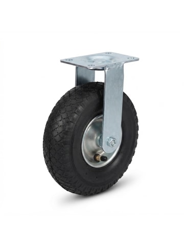 relaxdays Bockrolle in Schwarz/ Silber - 3.00-4