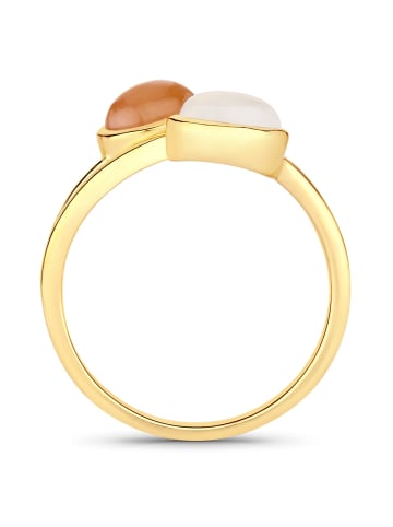 Rafaela Donata Ring aus Sterling Silber aus Mondstein in gelbgold