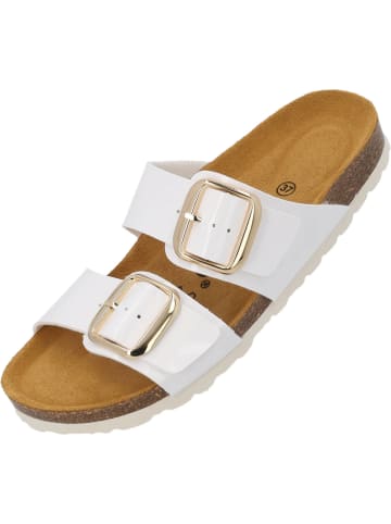 Palado Pantoletten in weiß lack