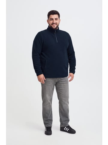 BLEND Fleecejacke BHFlint Big & Tall in Mittelblau