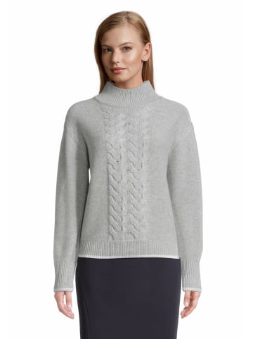 BETTY & CO Rollkragenpullover für Damen in silber