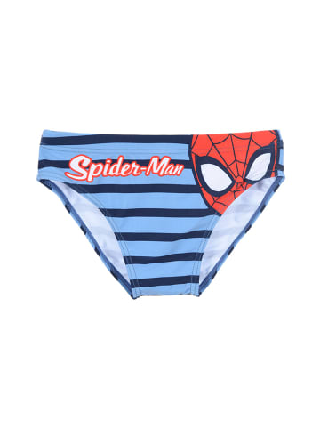 Spiderman Badehose Slip in Blau