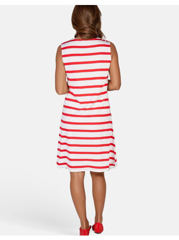 Navigazione Kleid in weiss rot