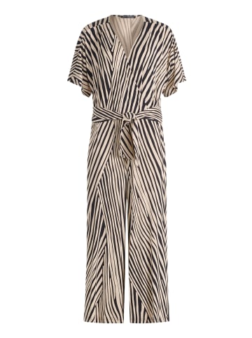 Betty Barclay Jumpsuit mit Eingrifftaschen in Schwarz/Beige
