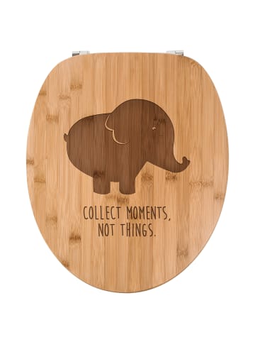 Mr. & Mrs. Panda Klodeckel Elefant mit Spruch in Transparent