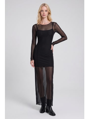 Alexa Dash Kleid in Schwarz