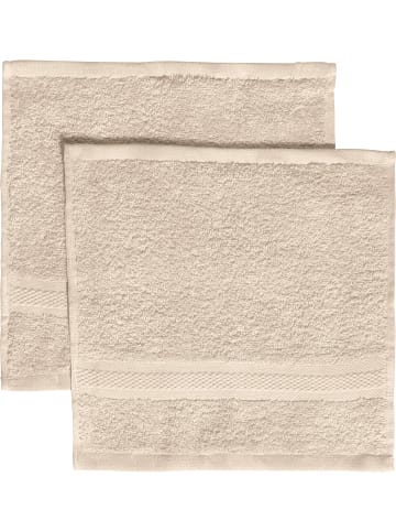 REDBEST Frottier Seiftuch 2er-Pack Chicago in beige