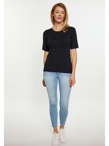 usha BLUE LABEL Damen T-Shirt in SCHWARZ
