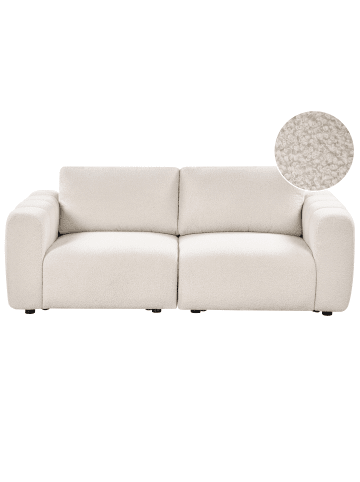 Beliani 2-tlg Modulsofa KIVVIK in Weiß