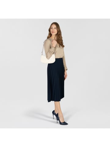 Guess Aldina Schultertasche 24 cm in off white