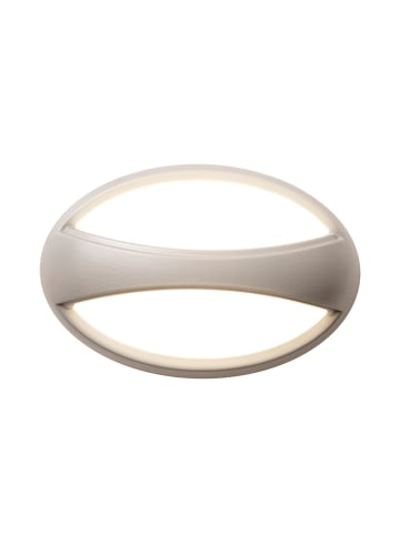 näve LED Deckenleuchte "KJELL" in grau - (L)18.2 cm x (B)12.2 cm x (H)10 cm - EEK G