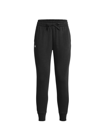 Under Armour Jogginghose Rival Fleece in schwarz / weiß