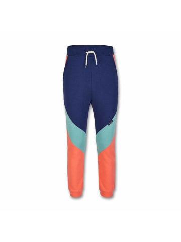 MANITOBER Cut & Sew Jogginghose in Coral/Mint/Navy