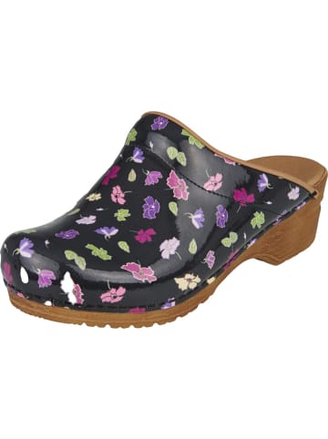 Sanita Comfortwear Clog "ORIGINAL-ILLO OPEN" in Schwarz