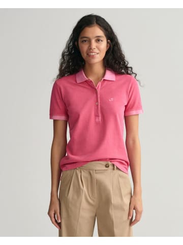 Gant T-Shirt in magenta pink