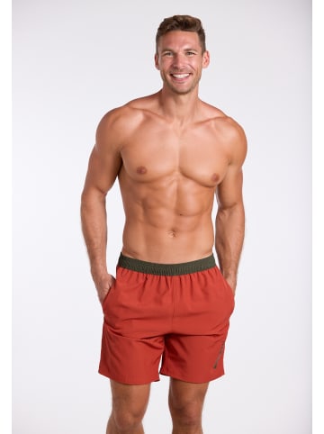 wavebreaker Shorts in terrakotta
