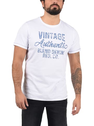 BLEND Rundhalsshirt BHFlorenz in Weiß