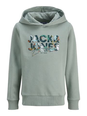 Jack & Jones Kapuzenpullover in Iceberg Green