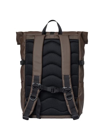 SANDQVIST Stream Rolltop - Rucksack 16" 67 cm (black) in braun