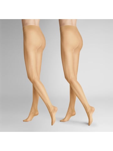 Hudson Feinstrumpfhose Simply 20 To Go 2-Pack weich in Skin