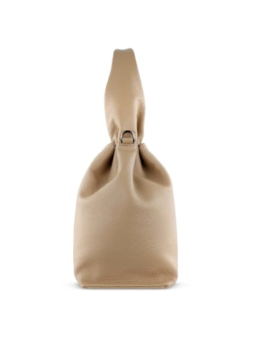 Bugatti Elsa - Schultertasche 38 cm (schwarz) in sand