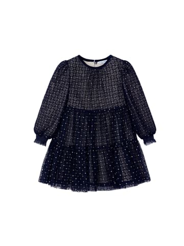 Mayoral Festkleid langarm A-Form in marineblau