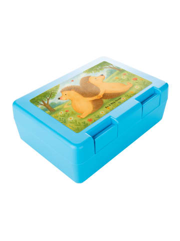 Mr. & Mrs. Panda Bentobox Igel händchenhaltend Design ohne Spruch in Weiß
