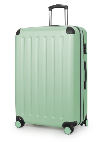 Hauptstadtkoffer Spree - Großer Koffer erweiterbar XL Trolley Aufgabegepäck, TSA, in Mint