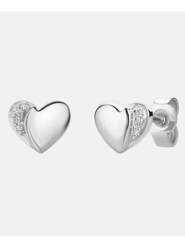 Diamant L'éternel Ohrringe aus 375 Weißgold mit Diamant