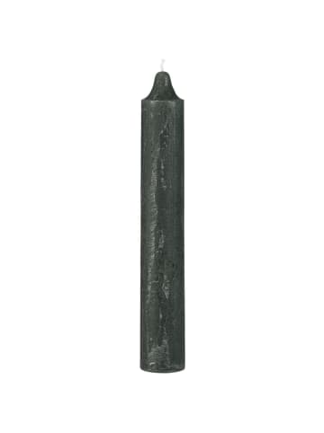 IB Laursen Dickere Rustikale Stabkerze 25 cm aus Ø 3,8 cm in dunkelgrün