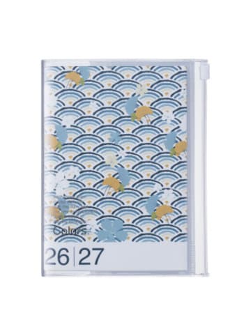 Marks Europe Kalender - Mark's 2026/2027 Diary A6 Pattern, Wave Green