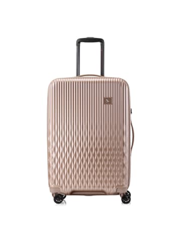 Pack Easy Flow 4 Rollen Trolley M 66 cm in prosecco