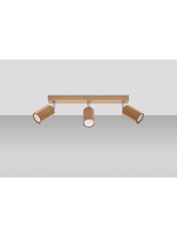 Nice Lamps Deckenleuchte ALEN 3 Eiche holz (L)45cm (B)5cm (H)20cm