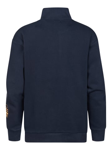 Petrol Industries Half-Zip Pullover Hermosillo in Blau