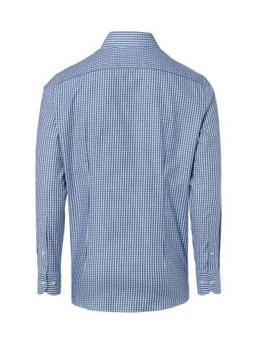OLYMP  Hemd in blau weiß