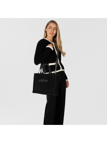 Replay Shopper Tasche 39 cm in black