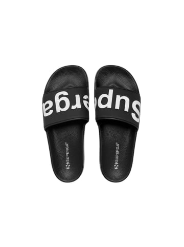 Superga Sandalen 1908 in Schwarz/Weiß-910