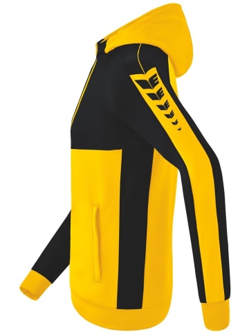 erima Kinder Trainingsjacke "Six Wings Trainingsjacke Mit Kapuze" in Gelb